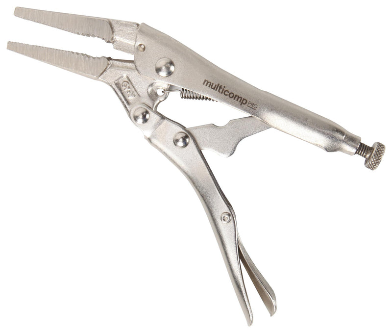 MULTICOMP PRO MP012240 PLIER, LONG NOSE, LOCKING, CRV, 6"