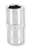 MULTICOMP PRO MP14-CRV08 Socket, Hex, 8mm, 1/4" Drive Size, Chrome Vanadium, DIN3120