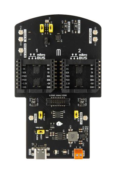MIKROELEKTRONIKA MIKROE-5942 Click Shield, Red Pitaya, MikroE mikroBUS Compatible Development Boards
