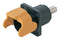 HARTING 09930010321 Heavy Duty Connector, Blk/Yel, M8 Bolt, Base, Bulkhead Mount, Top Entry, Nylon (Polyamide) Body