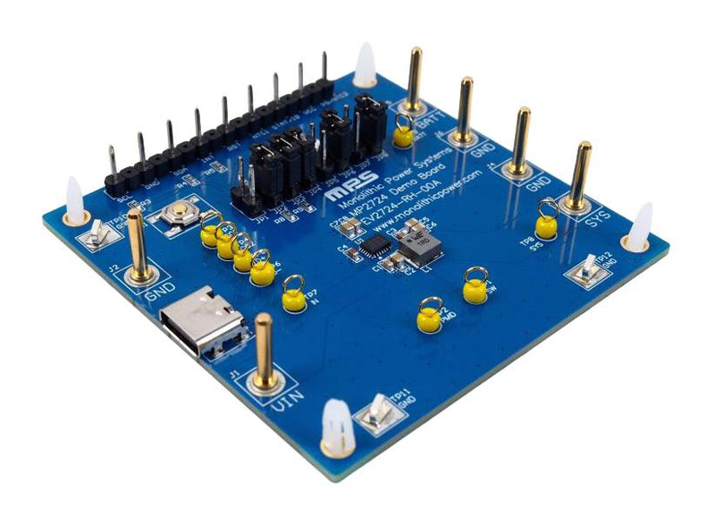 MONOLITHIC POWER SYSTEMS (MPS) EV2724-RH-00A Evaluation Board, MP2724GRH, NVDC Buck Charger, Power Management - Battery