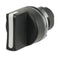 EAO 46-2818.1CV0.007 Switch Actuator, 4 Position, 29mm, Black, EAO 46 Series 22.3mm Non Illuminated Selector Switches
