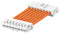 TE CONNECTIVITY 2405418-1 Cable Assembly, CN1 Connector to CN2 Connector, 8 Ways, 2 mm, 1 Row, 300 mm, 11.8 "