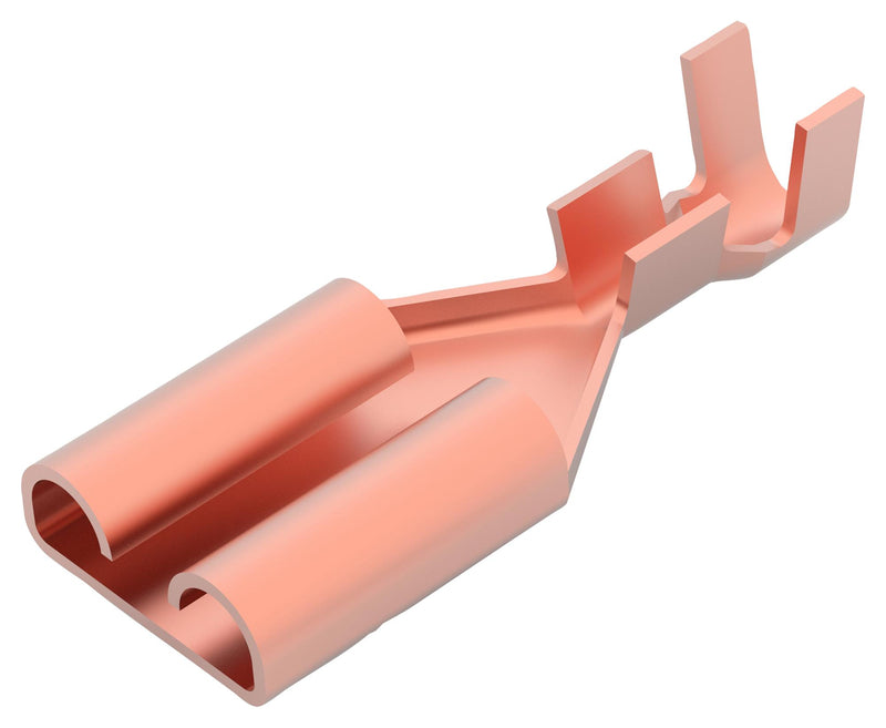 AMP - TE CONNECTIVITY 962835-1 Quick Disconnect Terminal, FASTON 375, Female Quick Disconnect, 9.53mm x 1.22mm, 0.375" x 0.048"