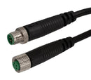 STEWART CONNECTOR BC-M8FA4AMA4030M CBL ASSY, M8 4P RCPT-RCPT, 9.8