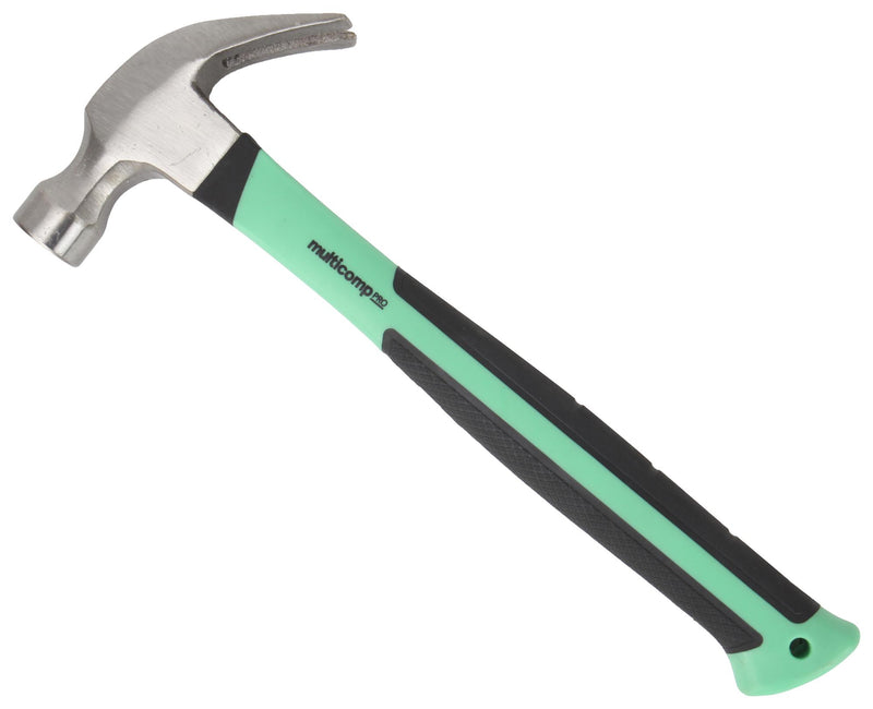 MULTICOMP PRO MP012229 HAMMER, CLAW, 16OZ, CARBON STEEL