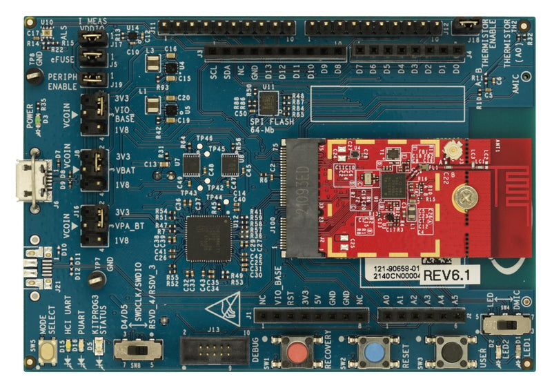 INFINEON CYW920820M2EVB-01 EVALUATION KIT, BLUETOOTH LOW ENERGY