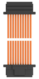 TE CONNECTIVITY 2405415-5 Cable Assembly, CN1 Connector to CN2 Connector, 10 Ways, 1 mm, 1 Row, 300 mm, 11.8 "
