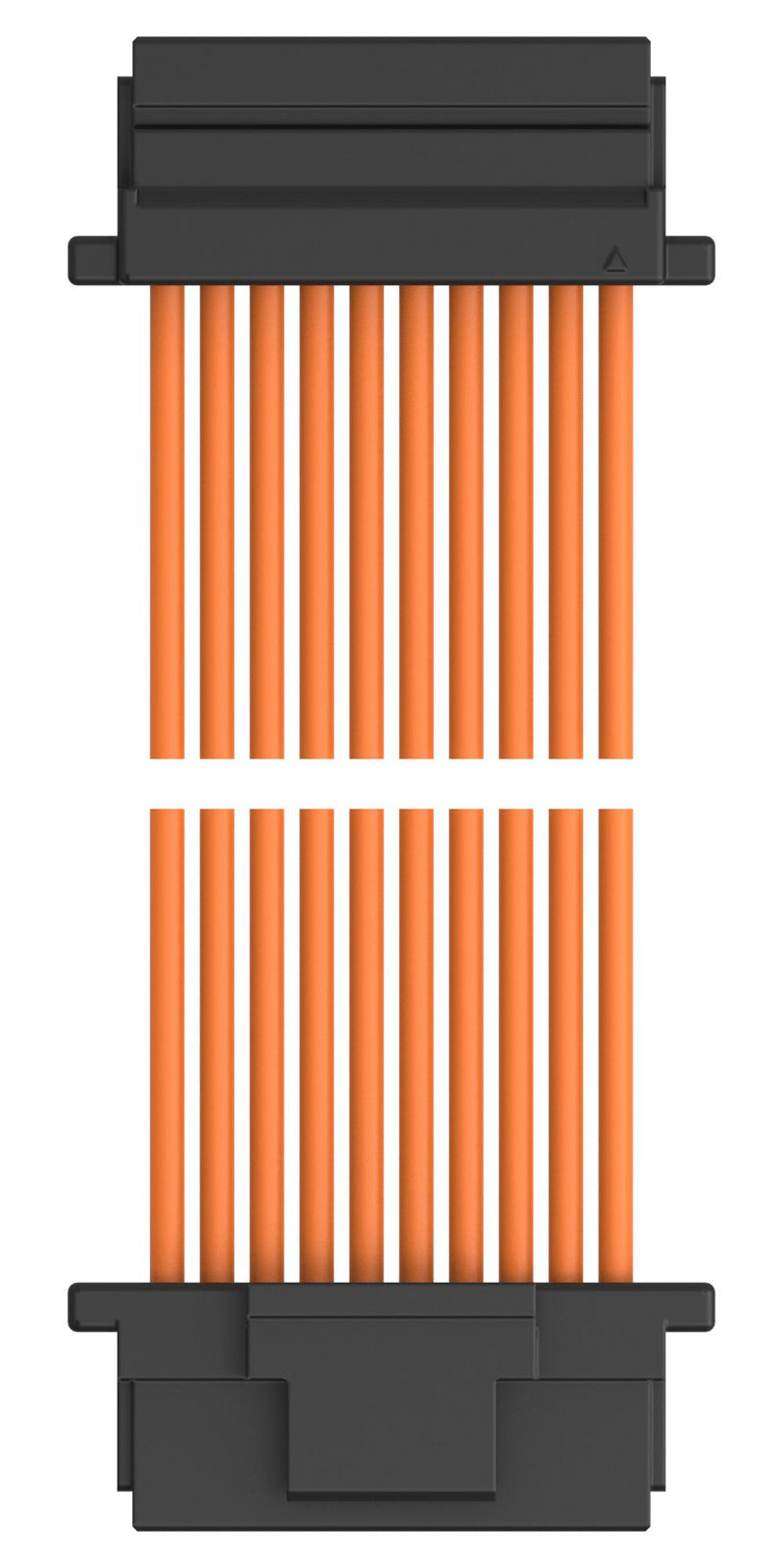TE CONNECTIVITY 2405415-5 Cable Assembly, CN1 Connector to CN2 Connector, 10 Ways, 1 mm, 1 Row, 300 mm, 11.8 "