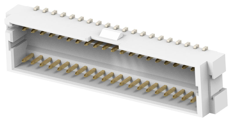 TE CONNECTIVITY 5-2394520-4 Pin Header, Natural, Wire-to-Board, 1.5 mm, 2 Rows, 40 Contacts, Surface Mount Straight
