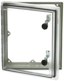 FIBOX PW 454009 T Inspection Window, Fibox Enclosures, Polycarbonate, IP66, NEMA 4, 4X, 12, 13, 17.77 ", 15.72 "