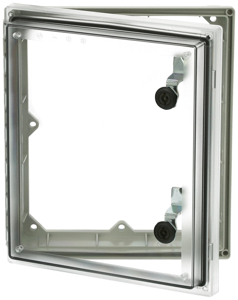 FIBOX PW 454009 T Inspection Window, Fibox Enclosures, Polycarbonate, IP66, NEMA 4, 4X, 12, 13, 17.77 ", 15.72 "