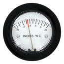 DWYER 2-5000-1KPA Differential Pressure Gauge, 1 kPa, &plusmn;5% Accuracy, -6.67 &deg;C to 48.9 &deg;C
