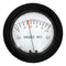 DWYER 2-5002-NPT Differential Pressure Gauge, 2 Inch-H2O, &plusmn;5% Accuracy, 1/8" MNPT, -6.67 &deg;C to 48.9 &deg;C