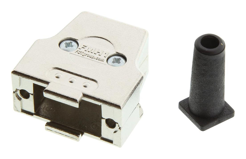 MOLEX 173111-0086 D Sub Backshell, 173111, DE, 180&deg;, Zinc Body