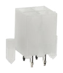 MOLEX 45718-0002 Pin Header, Power, 4.2 mm, 2 Rows, 6 Contacts, Through Hole Straight, Mini-Fit HCS