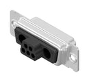 AMPHENOL CONEC 3007W2SXK99A10X D Sub Connector Housing, 7 Ways, Combo Layout D Sub, DA-7W2, Receptacle, Steel Body