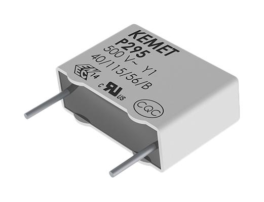 KEMET P295BE102M500A Safety Capacitor, Metallized Paper, Radial Box - 2 Pin, 1000 pF, &plusmn; 20%, Y1, Through Hole
