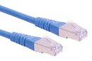 ROLINE 21.15.1404 Ethernet Cable, Cat6, RJ45 Plug to RJ45 Plug, SFTP (Screened Foiled Twisted Pair), Blue, 20 m