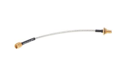 MOLEX 73230-9331. CBL ASSY, SMA PLUG-SMA BLKHD JACK, 6"