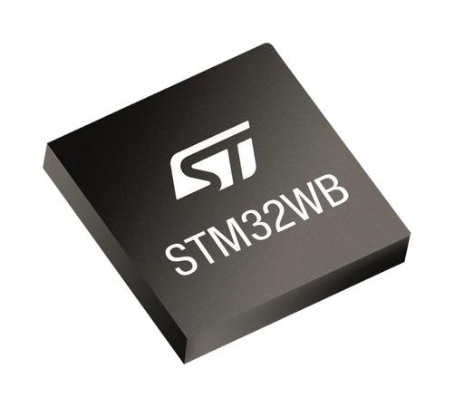 STMICROELECTRONICS STM32WBA52KGU6 ARM MCU, STM32 Family STM32WBA Series Microcontrollers, ARM Cortex-M33F, 32 bit, 100 MHz, 1 MB