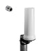 SIRETTA OSCAR40-PRO/X/NTYPE-F/S/S/33-WHITE RF Antenna, 7.392 to 7.92GHz, 5G/4G/3G/2G/GSM/ISM/UMTS/LTE/SigFox/WiFi/Bluetooth/IoT/ZigBee, 4dBi