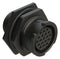 AMPHENOL SINE/TUCHEL FLS714N19S03 Circular Connector, ecomate Aquarius Fathom Lock Series, Jam Nut Receptacle, 19 Contacts