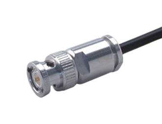 HUBER+SUHNER 11"BNT-50-3-1/103"NE RF / Coaxial Connector, BNT Coaxial, Straight Plug, Clamp, 50 ohm, Brass
