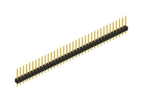 FISCHER ELEKTRONIK SL 11 139 36 G Pin Header, Board-to-Board, Wire-to-Board, 2.54 mm, 1 Rows, 36 Contacts, Through Hole Straight