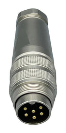 NORCOMP 878-008-103RKT1 CIRCULAR CONNECTOR, PLUG, 8POS, SOLDER