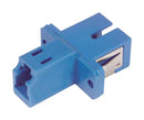 L-COM FOA-020C Fiber Optic Adapter, LC Simplex, SC Simplex, Jack, Jack, Straight Panel Adapter