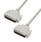 L-COM CSMN50MM-15 Computer Cable, D Subminiature Plug, 50 Way, D Subminiature Plug, 50 Way, 15 ft, 4.6 m