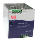 MEAN WELL TDR-960-48 AC/DC DIN Rail Power Supply (PSU), ITE, 1 Output, 960 W, 48 VDC, 20 A