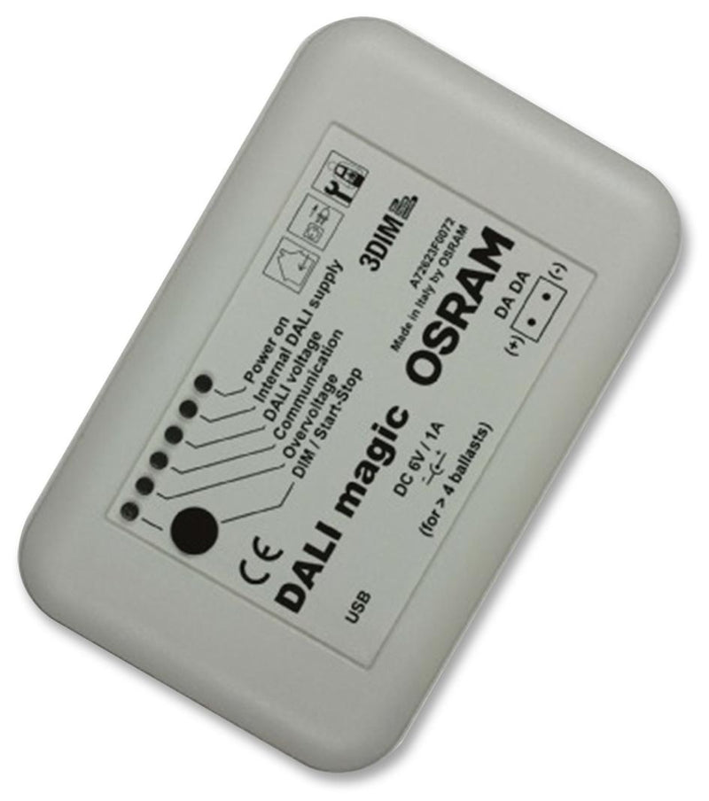 OSRAM 4.0529E+12 USB TO DALI PROGRAMMING INTERFACE, 240V