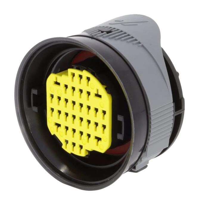 APTIV / DELPHI 13725941 Automotive Connector Housing, Grey, SICMA 1.5/2.8 Series, Receptacle, 34 Ways