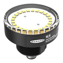 BANNER ENGINEERING WL50-3WQ LED Work Light, 2.4W Power, 24 VDC, Daylight White, 5000K, M30 Base, Non Touch Function, M12