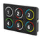 EAO K09-00.000013 Keypad, Rugged, J1939, 09 Series, 2 x 3
