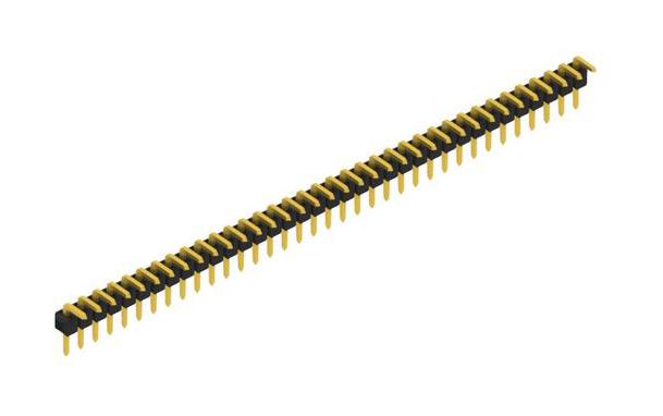 FISCHER ELEKTRONIK SL 18 042 36 G Pin Header, Board-to-Board, Wire-to-Board, 2.54 mm, 1 Rows, 36 Contacts, Through Hole Right Angle
