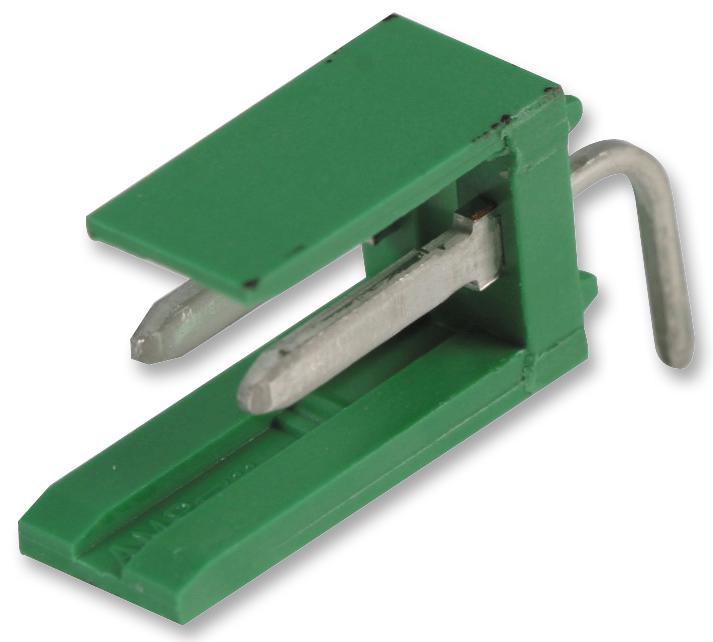 AMP - TE CONNECTIVITY 280616-1 Pin Header, Single In Line, Wire-to-Board, 3.96 mm, 1 Rows, 4 Contacts, Through Hole Right Angle