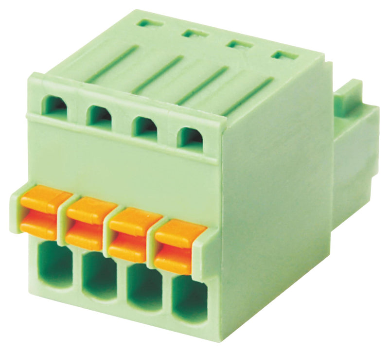 MULTICOMP PRO MP010258 Pluggable Terminal Block, 2.5 mm, 5 Ways, 0.5 mm&sup2;, Push In