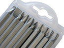 MULTICOMP PRO MP013798 Mixed Driver Bit Set, Slotted, Phillips, Pozidriv, Torx, 6.35mm, 100mm Length
