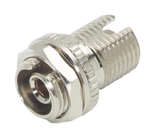 L-COM FOA-033A Fiber Optic Adapter, FC Simplex, FC Simplex, Jack, Jack, Straight Panel Adapter