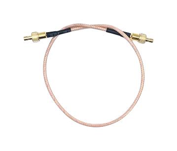 MUELLER ELECTRIC BU-4150003018 CBL ASSY, SMB PLUG-PLUG, 50 OHM, 18"