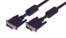 L-COM CTLDVIDMMLZ-3 Audio / Video Cable Assembly, DVI-D (Dual Link) Plug, DVI-D (Dual Link) Plug, 3 ft, 914.4 mm