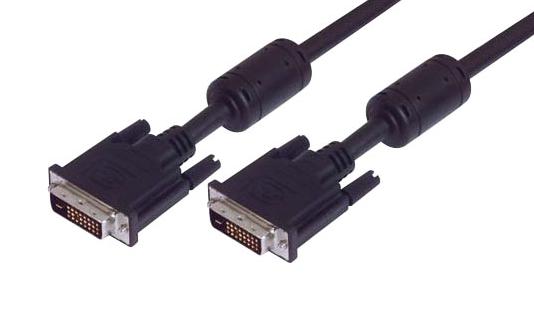 L-COM CTLDVIDMMLZ-3 Audio / Video Cable Assembly, DVI-D (Dual Link) Plug, DVI-D (Dual Link) Plug, 3 ft, 914.4 mm