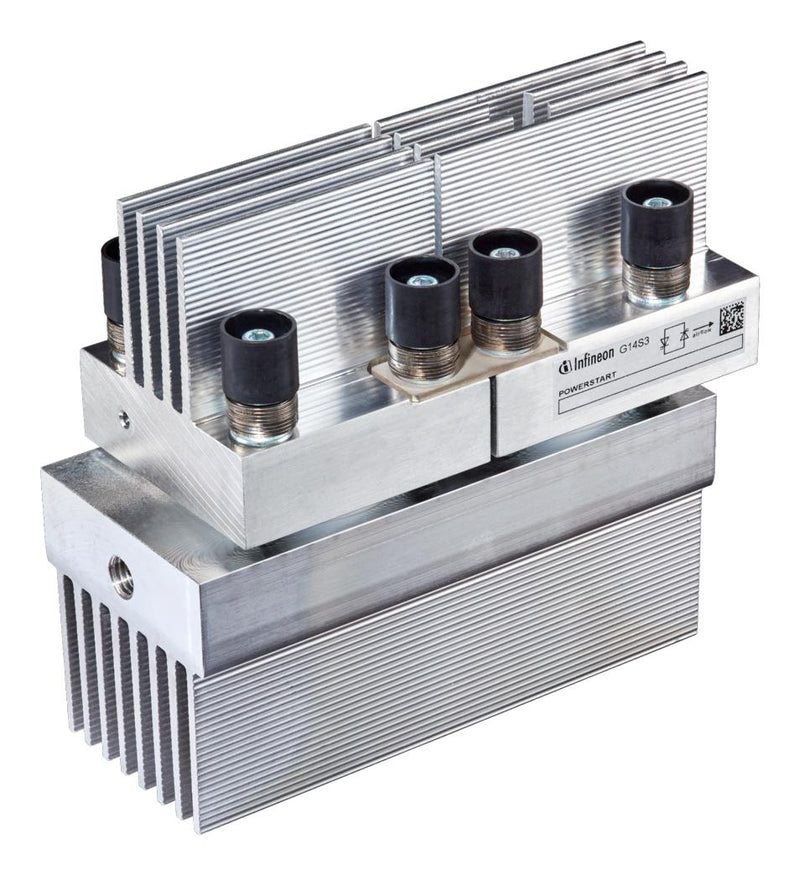INFINEON STT3400N18P76XPSA1 Soft Starter Module, 1.8kV, 3.3kA RMS, 250mA Igt, 2V Vgt, Module STT3400N18P76, SP005875117