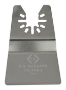 CK Tools T0878 T0878 Multitool Scraper 72mm 52mm Blade Width Stainless Steel New