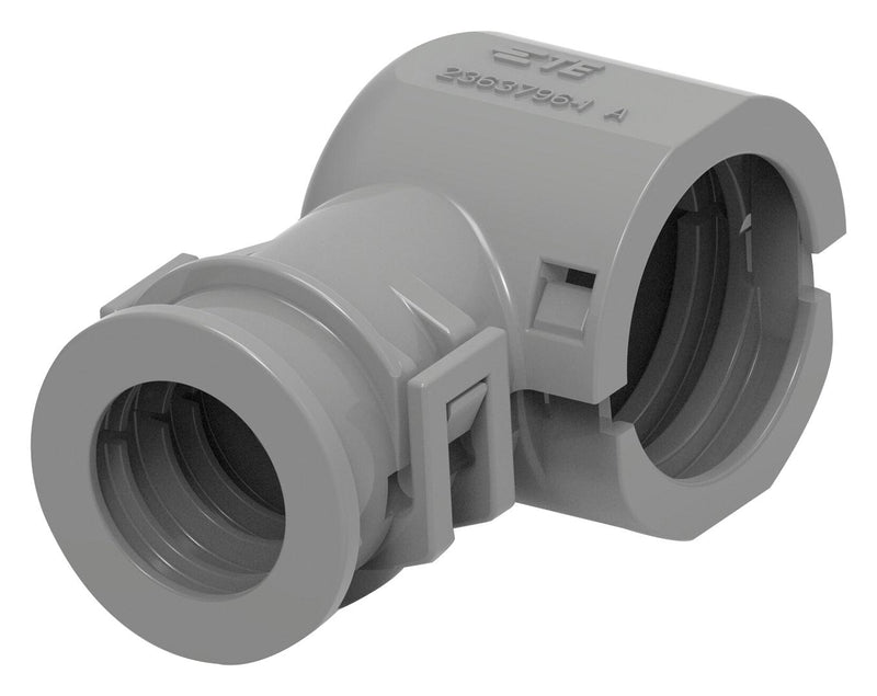 AMP - TE CONNECTIVITY 2363796-2 BACKSHELL, 2POS 90 DEG, BLK, PA