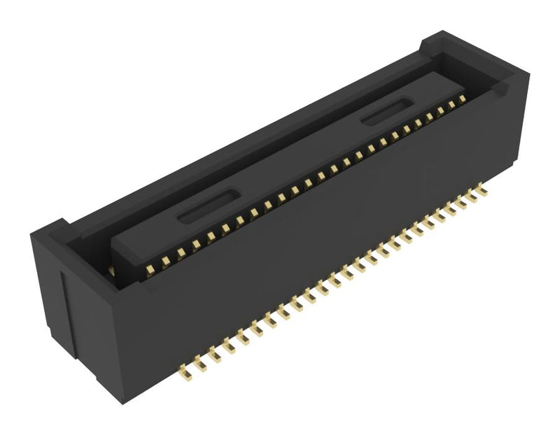 AMPHENOL COMMUNICATIONS SOLUTIONS 10164227-0503A1RLF Mezzanine Connector, 3mm Stack Height, Receptacle, 0.4 mm, 2 Rows, 50 Contacts