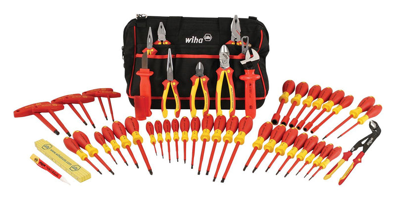 WIHA 32874 48 PIECE Professional 1000V Rated Insulated Tool Set